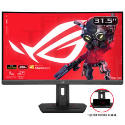 ASUS ROG Strix XG32WCMS computer monitor 80 cm (31.5") 2560 x 1440 Pixels Quad HD LCD Zwart