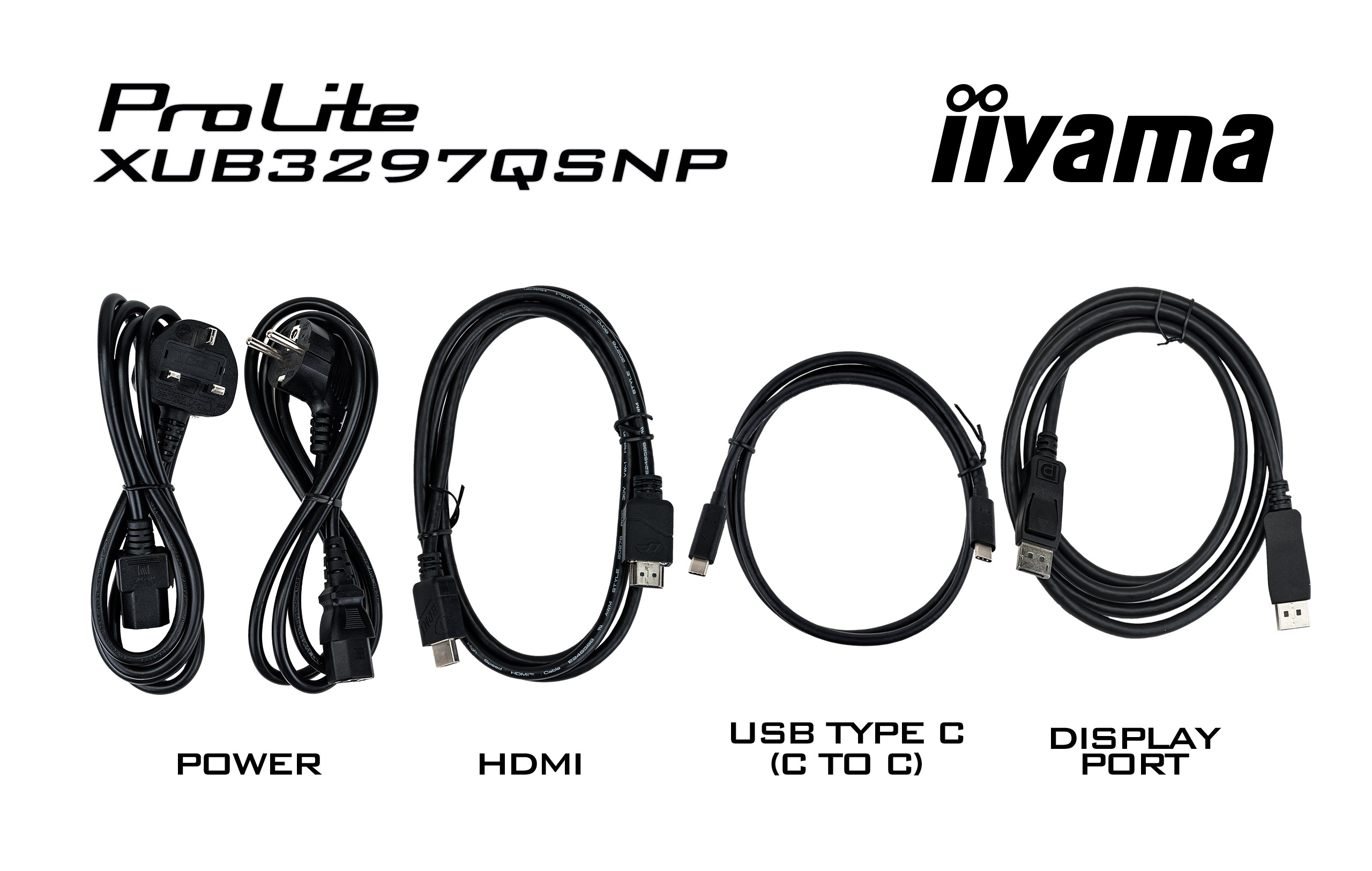 iiyama ProLite XUB3297QSNP-B1 computer monitor 81,3 cm (32") 2560 x 1440 Pixels Quad HD LED Zwart - Afbeelding 5