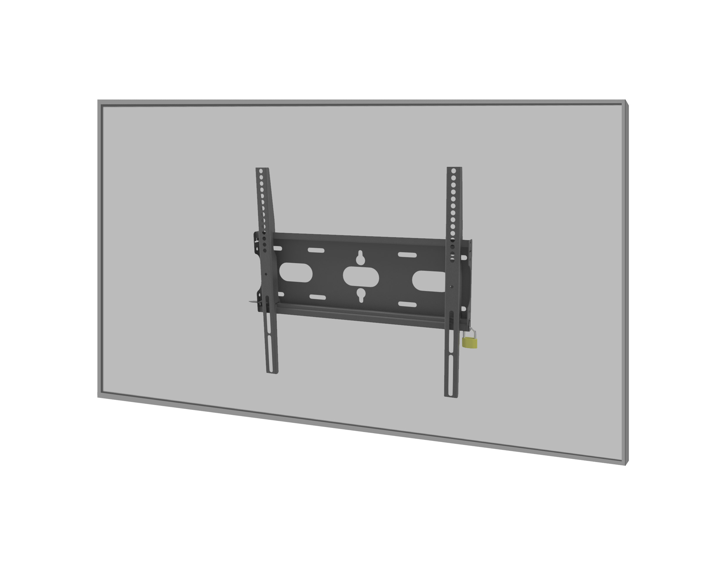 iiyama MD-WM4040 flat panel bureau steun Muur Zwart - Afbeelding 5