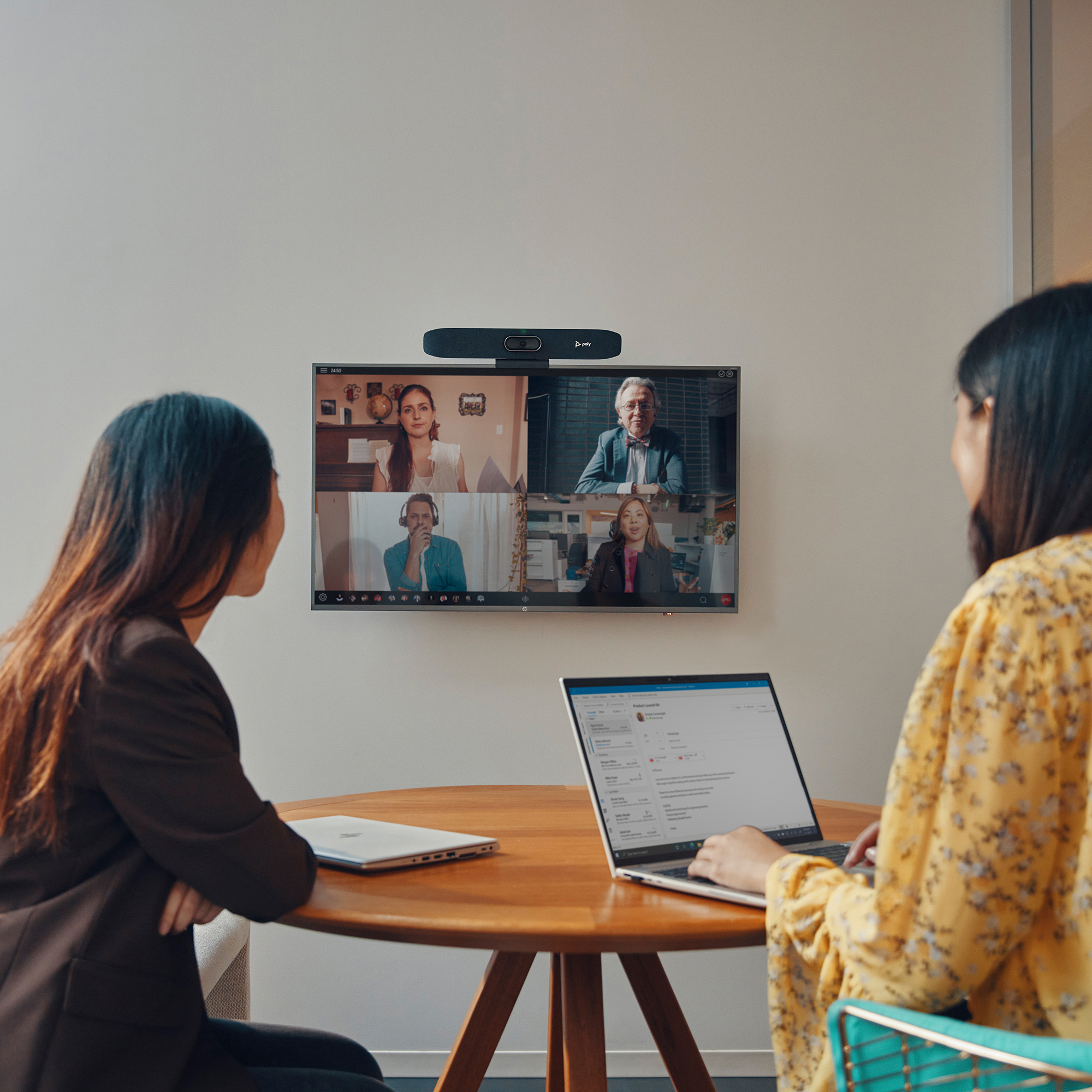 HP Poly Studio R30 USB-videobar - Afbeelding 4