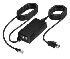 HP Poly PoE++ 65W 2.5G Adapter with 3.66m CAT6A Cable and Power Cord Zwart - Afbeelding 3