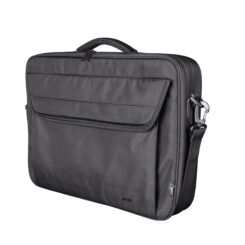 Trust Atlanta Laptop Tas 15,6 inch Eco - Laptop schoudertas – Voor laptops tot 15,6 inch – Gerecycled materiaal – Zwart