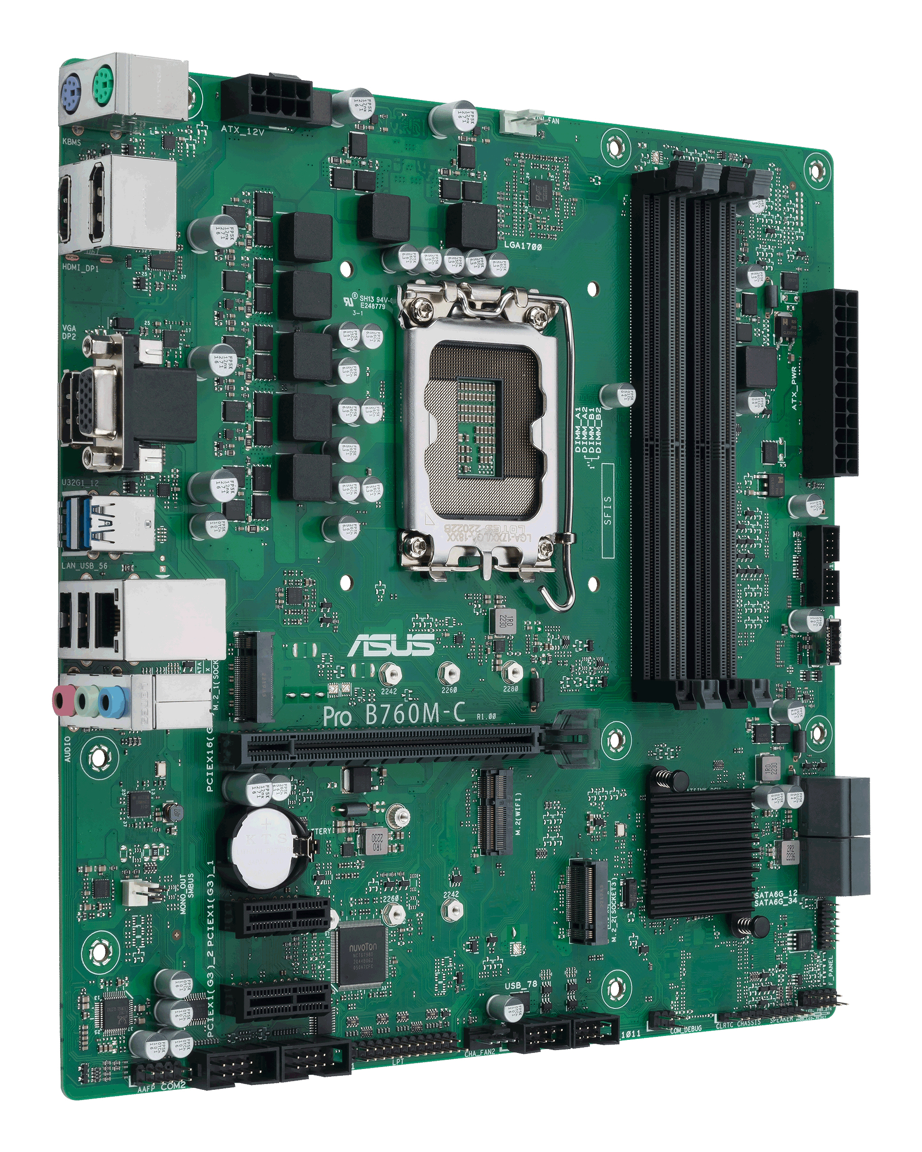 ASUS PRO B760M-C-CSM Intel B760 LGA 1700 micro ATX - Afbeelding 4