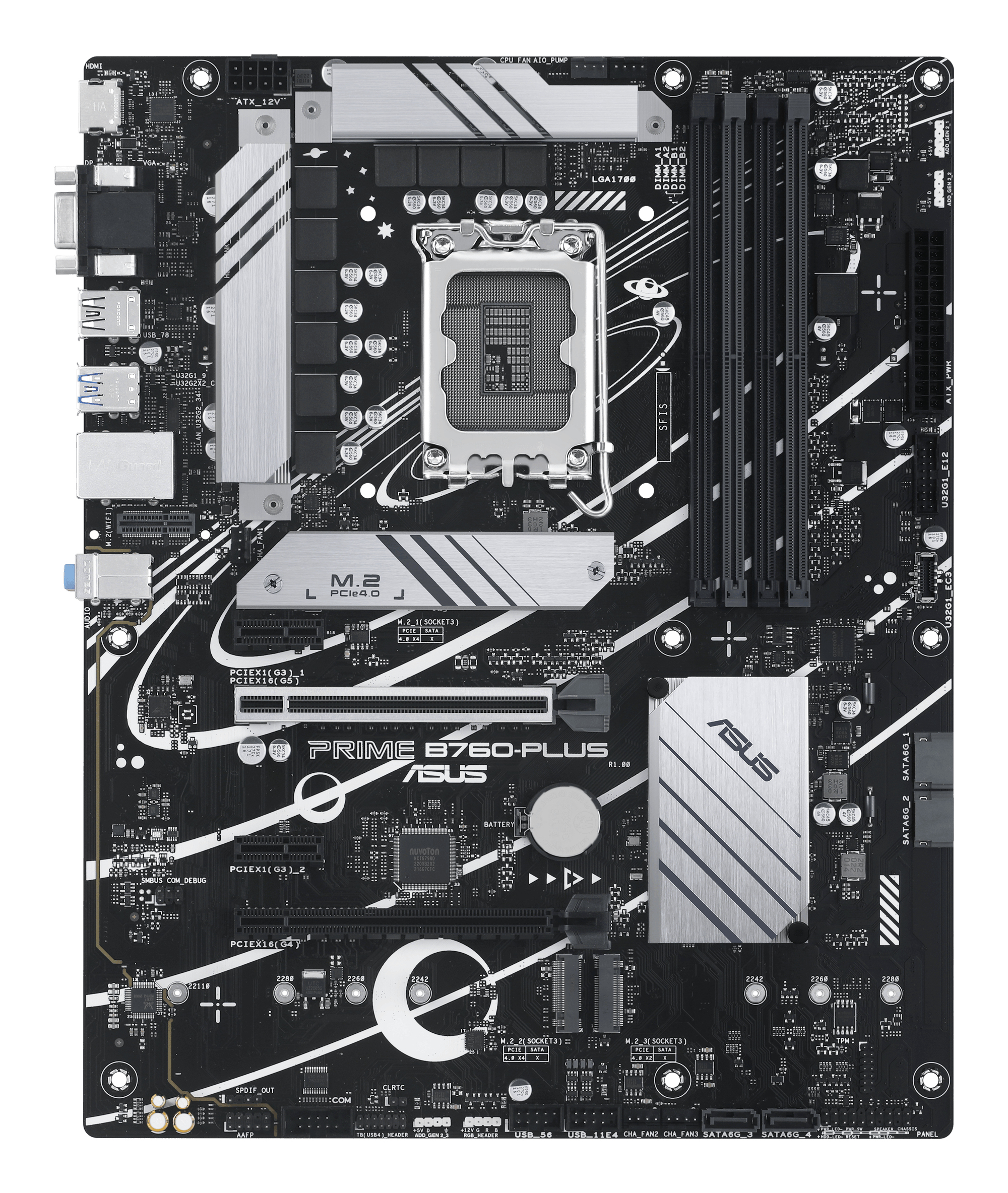 ASUS PRIME B760-PLUS Intel B760 LGA 1700 ATX - Afbeelding 2
