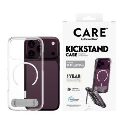 PanzerGlass CARE™ by ® Kickstand Case Transparent w. White MagSafe iPhone 2026 Pro | 17 Pro mobiele telefoon behuizingen Hoes Transparant - Afbeelding 3