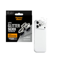 PanzerGlass ® Hoops® Camera Lens Protector Glitter Silver iPhone 2026 Pro | 2026 Pro Max Doorzichtige schermbeschermer 1 stuk(s) - Afbeelding 6