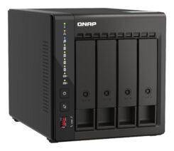 QNAP TS-453E NAS Tower Intel® Celeron® J6412 8 GB 0 TB QNAP QTS Zwart - Afbeelding 5