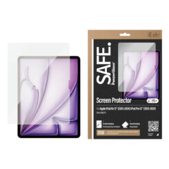 PanzerGlass SAFE. by ® Screen Protector iPad Air 13'' (2024-2026) |iPad Pro 13'' (2024-2025) | Ultra-Wide Fit Doorzichtige schermbeschermer Apple 1 stuk(s) - Afbeelding 3