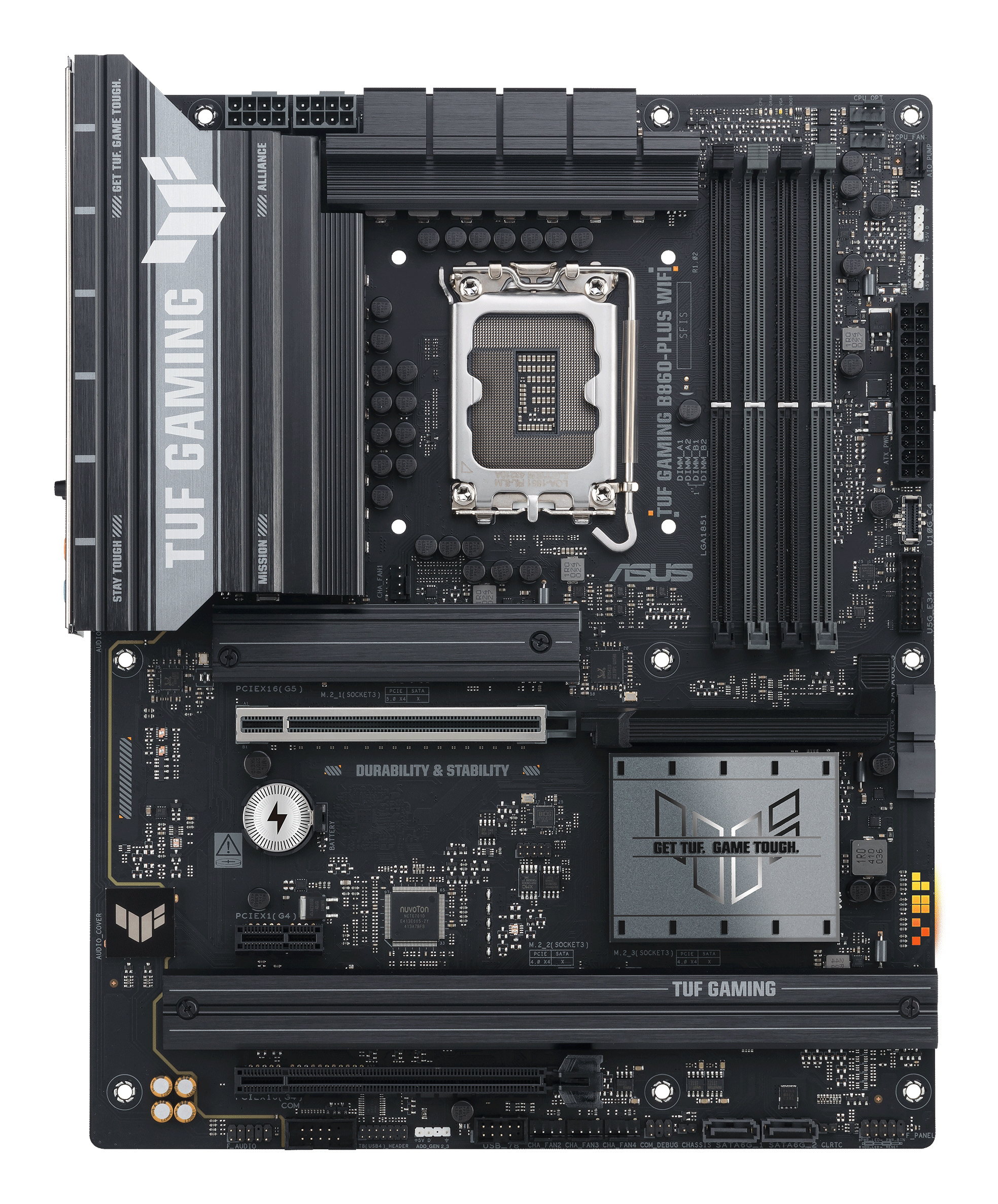 ASUS TUF GAMING B860-PLUS WIFI Intel B860 LGA 1851 (Socket V1) ATX - Afbeelding 4