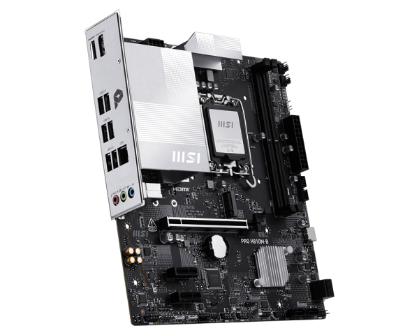 MSI PRO H810M-B moederbord Intel H810 LGA 1851 (Socket V1) micro ATX - Afbeelding 4