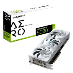 GIGABYTE GeForce RTX 5080 AERO OC SFF 16G Grafische Kaart