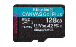 Kingston Technology 128GB microSDXC Canvas Go! Plus Gen4 200MB/s A2 U3 V30 kaart + adapter - Afbeelding 3