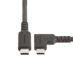 StarTech.com 2m USB-C Kabel, Robuuste Haakse USB 5Gbps Type C Kabel, 100W (5A) Power Delivery, 4K 60Hz DP Alt Mode - Thunderbolt Compatibel - Afbeelding 6