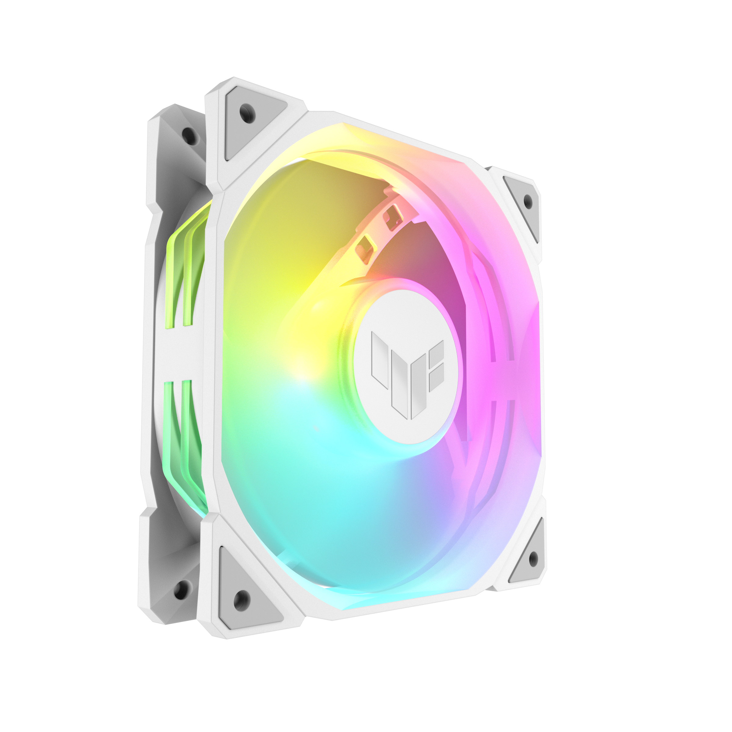 ASUS TUF GAMING TR120 ARGB REVERSE 3IN1 White Computer behuizing Luchtkoeler 12 cm Wit - Afbeelding 3