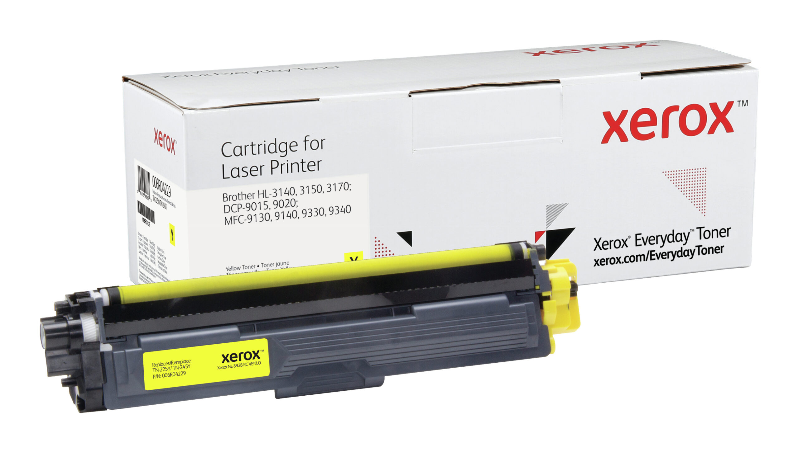 Everyday Geel Toner compatibel met Brother TN225Y/ TN245Y, Hoge capaciteit