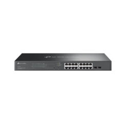 TP-Link Omada SG2218P netwerk-switch Managed L2/L2+ Gigabit Ethernet (10/100/1000) Power over Ethernet (PoE) 1U Zwart - Afbeelding 2