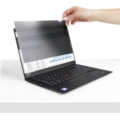 StarTech.com 15.6-inch 16:9 Laptop Privacy Filter, Anti-Glans Privacyscherm met 51% Blauw Licht Reductie, Notebook Screen Protector met +/- 30 Grad. Kijkhoek, Mat/Glanzend - Afbeelding 4