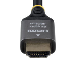 StarTech.com 30cm Gecertificeerde Ultra High Speed HDMI Kabel, 8K 60Hz/4K 120Hz, HDMI 2.1, HDR10+/eARC, 48Gbps, 8K HDMI, Monitor/TV/Display, flexibele TPE-mantel - Afbeelding 6