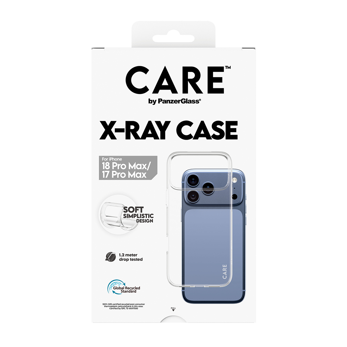 PanzerGlass CARE™ by ® X-Ray Case iPhone 2026 Pro Max | 17 Pro Max mobiele telefoon behuizingen Hoes Transparant - Afbeelding 4