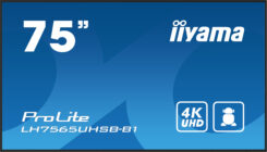 iiyama LH7565UHSB-B1 beeldkrant Kiosk-ontwerp 189,2 cm (74.5") LED Wifi 800 cd/m² 4K Ultra HD Zwart Type processor Android 11 24/7 - Afbeelding 3