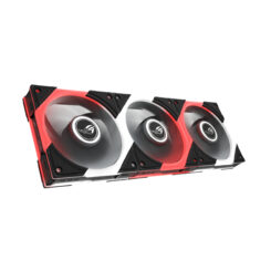 ASUS ROG Eurux GR120 ARGB Reverse Fan - Triple Pack Computer behuizing Ventilator 12 cm Zwart, Wit 3 stuk(s) - Afbeelding 3