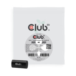 CLUB3D USB-C®-vrouwelijke adapter 40G 240 W 8K 60 Hz