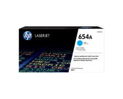 HP 654A originele cyaan LaserJet tonercartridge