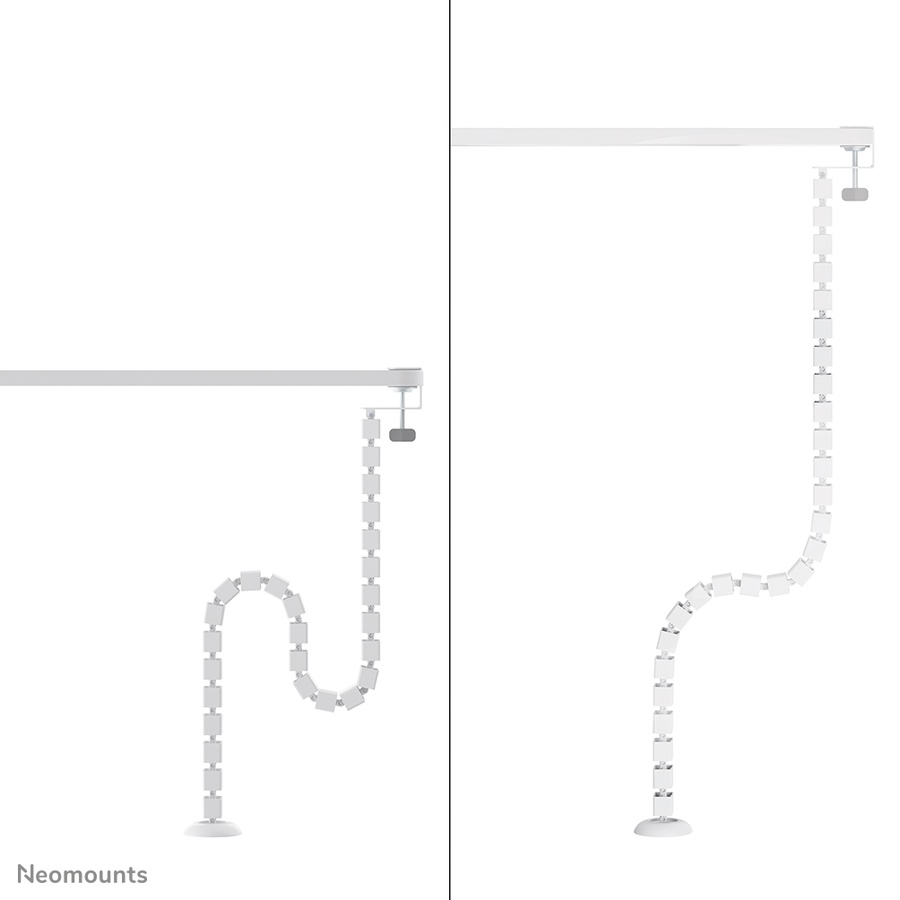 Neomounts ADS06-131WH Kabelgeleider - klembevestiging - universeel - Afbeelding 6