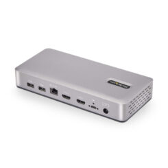 StarTech.com Dual-Monitor USB4 Docking Station, Dual 4K 120Hz of Single 8K 60Hz HDMI, 100W Laptop Charging, 2.5GbE, USB-C Multi-Monitor Dock, Zonder Drivers - Afbeelding 3