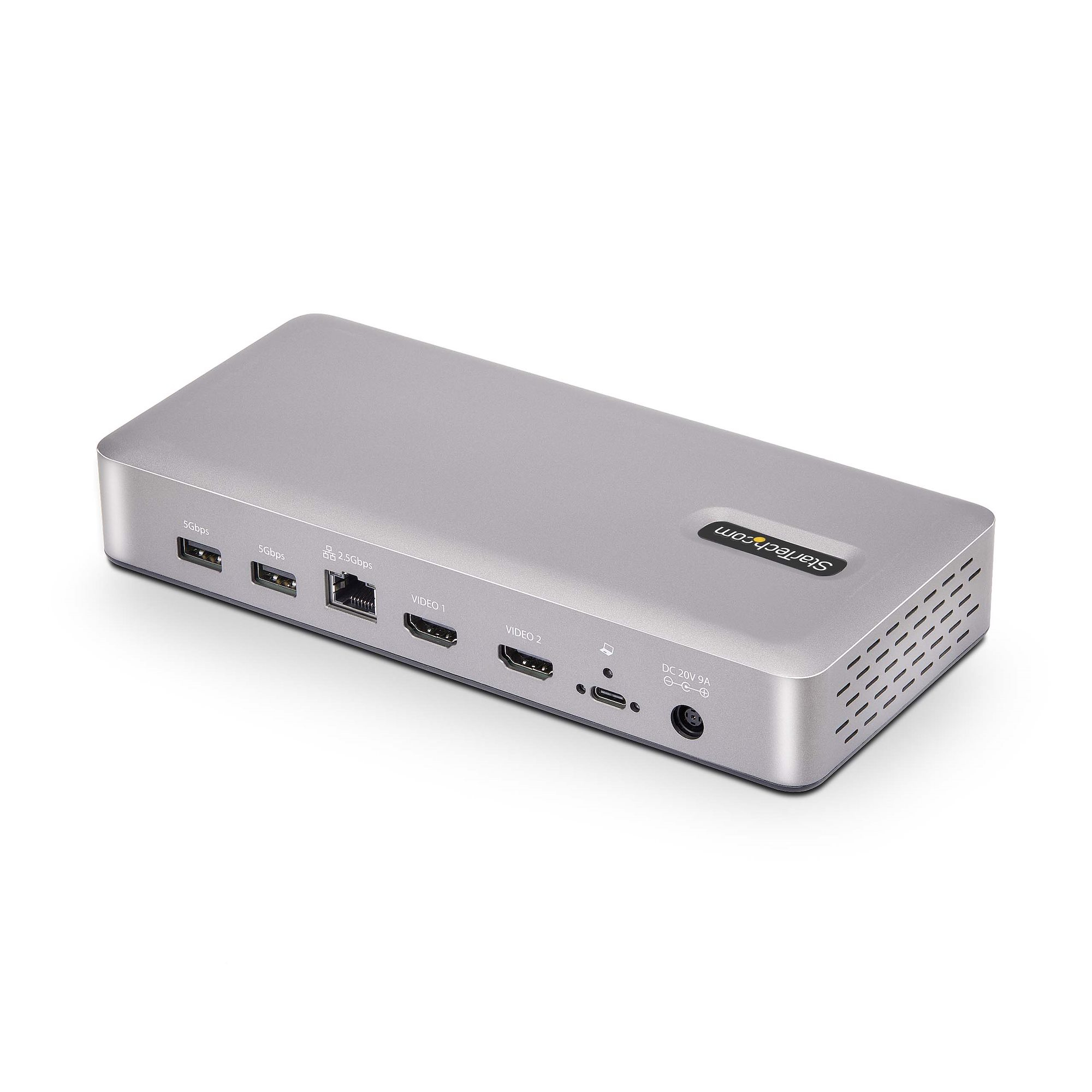 StarTech.com Dual-Monitor USB4 Docking Station, Dual 4K 120Hz of Single 8K 60Hz HDMI, 100W Laptop Charging, 2.5GbE, USB-C Multi-Monitor Dock, Zonder Drivers - Afbeelding 3