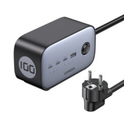 Ugreen DigiNest Pro 1 AC-uitgang(en) Type C 1,8 m 4 3680 W Zwart