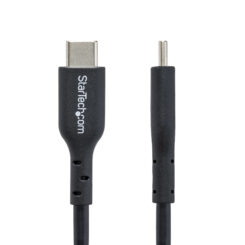 StarTech.com 1m USB-C Laadkabel, 2 Pack, USB C Kabel, USB 2.0 Type-C Laptop Oplaadkabel, 60W 3A Power Delivery, TPE Mantel, USB-C Data Transfer Kabel, M/M - Afbeelding 3