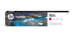 HP 981A originele magenta PageWide cartridge - Afbeelding 2
