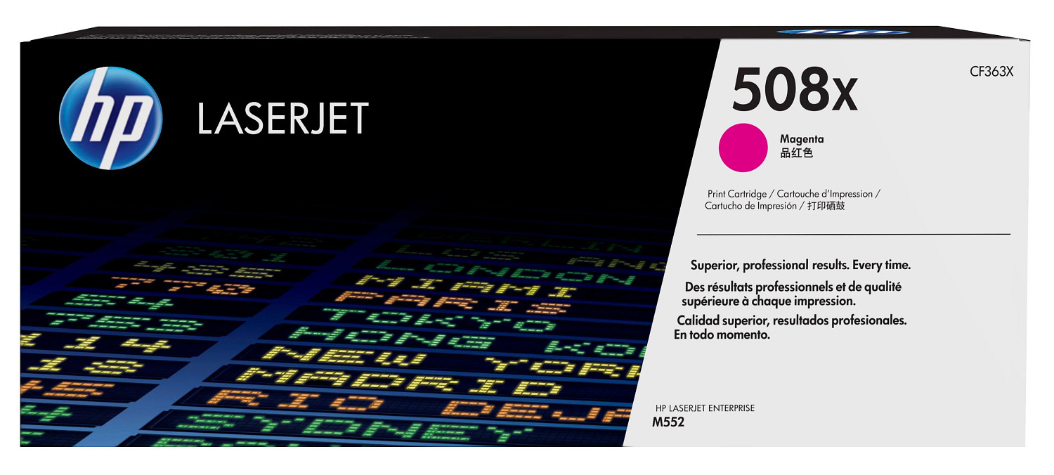 HP 508X originele high-capacity magenta LaserJet tonercartridge - Afbeelding 5
