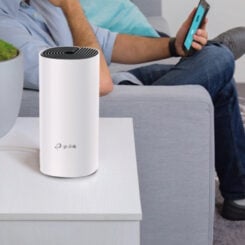 TP-Link Deco E4 (1-pack) Dual-band (2.4 GHz / 5 GHz) Wi-Fi 5 (802.11ac) Wit, Grijs Intern - Afbeelding 4