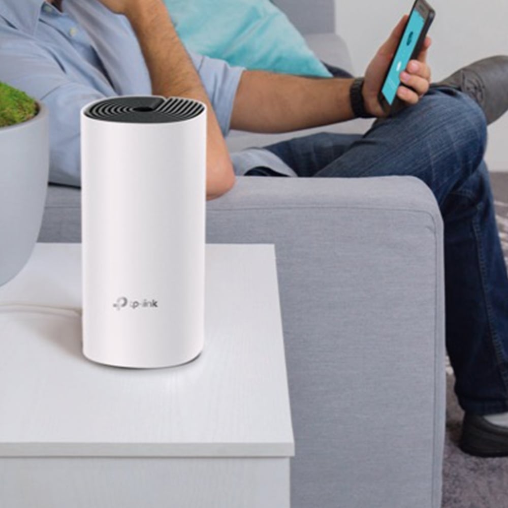 TP-Link Deco E4 (1-pack) Dual-band (2.4 GHz / 5 GHz) Wi-Fi 5 (802.11ac) Wit, Grijs Intern - Afbeelding 4
