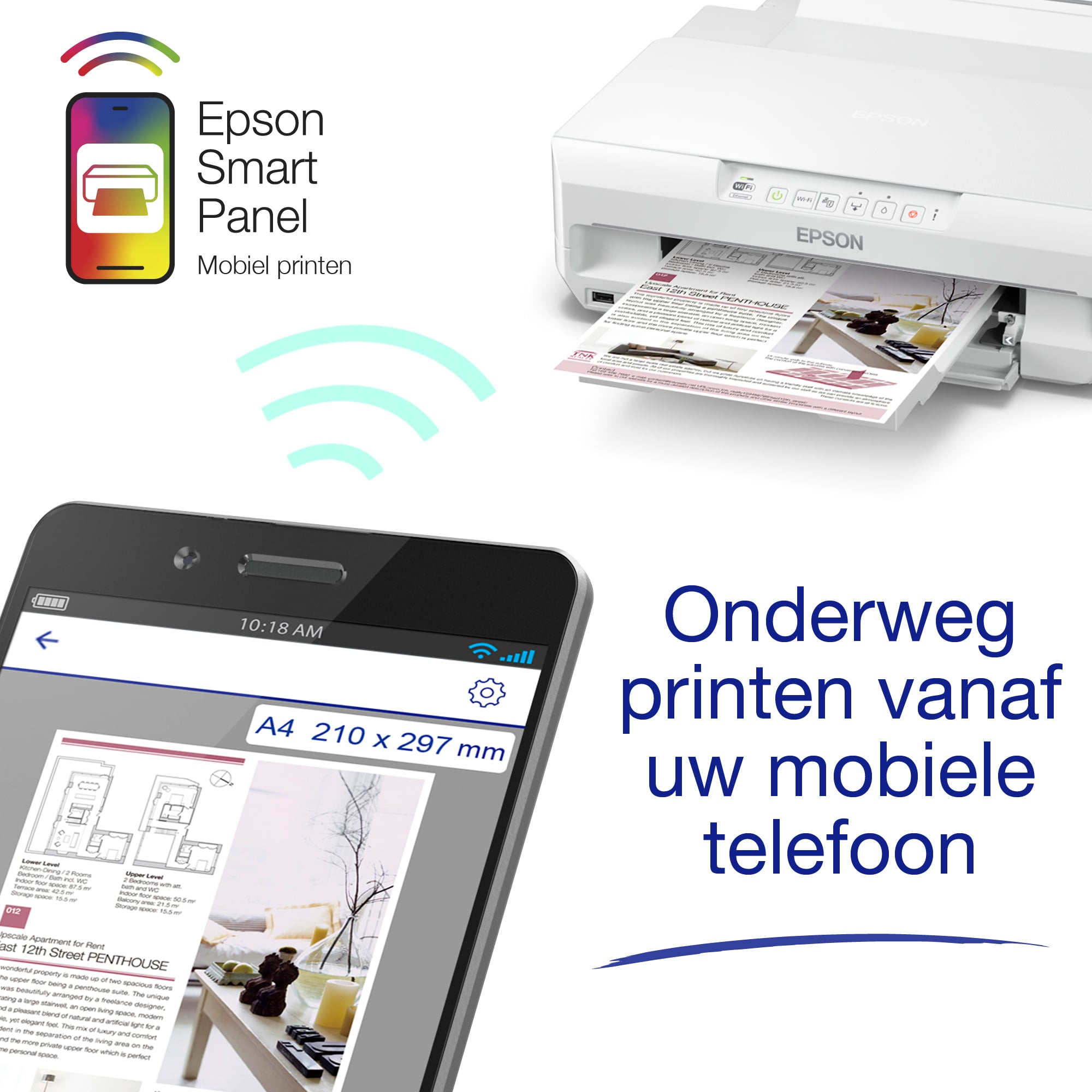 Epson Expression Photo XP-65 A4 draadloze inkjetprinter - Afbeelding 6