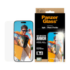 PanzerGlass ® Anti-Reflective Armor Screen Protector iPhone 17 Pro Max w. EasyAligner Doorzichtige schermbeschermer Apple 1 stuk(s) - Afbeelding 3
