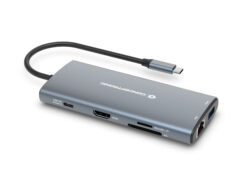 Conceptronic DONN06G Bedraad USB 3.2 Gen 1 (3.1 Gen 1) Type-C Grijs - Afbeelding 5