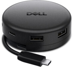 DELL DA326 Bedraad USB 3.2 Gen 1 (3.1 Gen 1) Type-C Zwart - Afbeelding 5