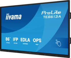 iiyama TE8613A-B3AG beeldkrant Interactief flatscreen 2,17 m (85.6") LCD Wifi 500 cd/m² 4K Ultra HD Zwart Touchscreen Type processor Android 24/7 - Afbeelding 5