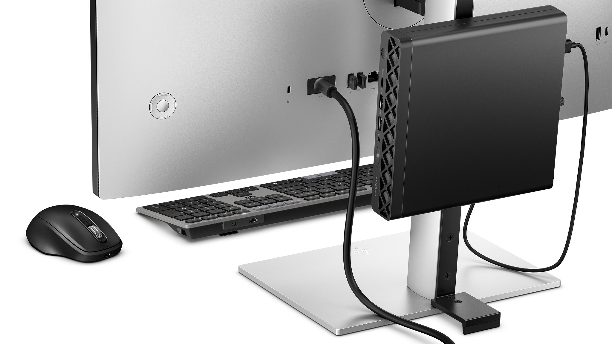HP EliteDesk 8 Mini G1a Wolf Pro Security Edition AMD Ryzen™ 5 PRO PRO 215 16 GB DDR5-SDRAM 512 GB SSD Windows 11 Pro Mini PC Zwart - Afbeelding 6