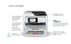 Epson WorkForce Pro EM-C800RDWF Printer