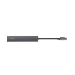 Trust Halyx USB Hub - 4-poorts USB-A hub – USB 3.2 Gen 1 – 5 Gbps – Grijs - Afbeelding 6