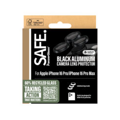 PanzerGlass SAFE. by ® Camera Lens Protector Black iPhone iPhone 16 Pro | 16 Pro Max Doorzichtige schermbeschermer Apple 1 stuk(s) - Afbeelding 4