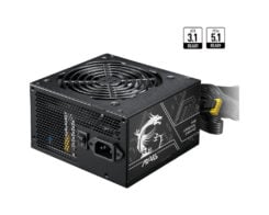MSI MAG A750BN PCIE5 II power supply unit 750 W 24-pin ATX ATX Zwart - Afbeelding 2