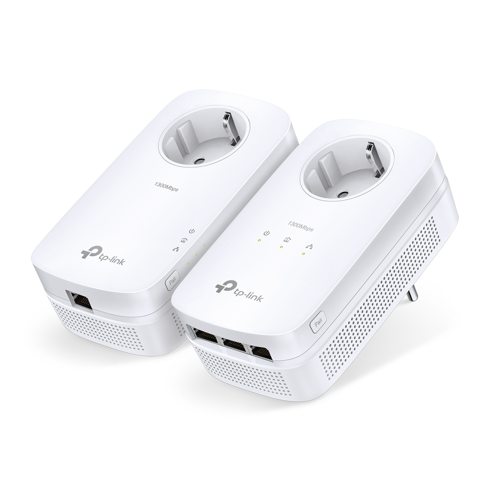 TP-Link TL-PA8033P KIT PowerLine-netwerkadapter 1300 Mbit/s Ethernet LAN Wit 2 stuk(s) - Afbeelding 2