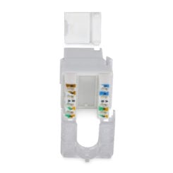 StarTech.com Cat6 Keystone Jack, 24 Stuks, RJ45 Ethernet Keystone Jacks, UTP Cat6 Ethernet Jack voor Wandcontactdoos, 180 Graden, 110 Punch Down, Wit - Afbeelding 3