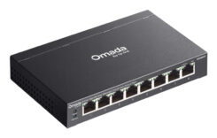 TP-Link Omada ES208GP netwerk-switch Managed L2 Gigabit Ethernet (10/100/1000) Power over Ethernet (PoE) DIN-rail Zwart - Afbeelding 5