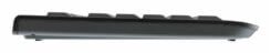 CHERRY KC 1000 toetsenbord Universeel USB AZERTY Belgisch Zwart - Afbeelding 3